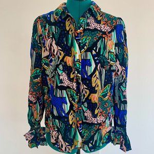 Anthropologie Masha Volnova button down shirt